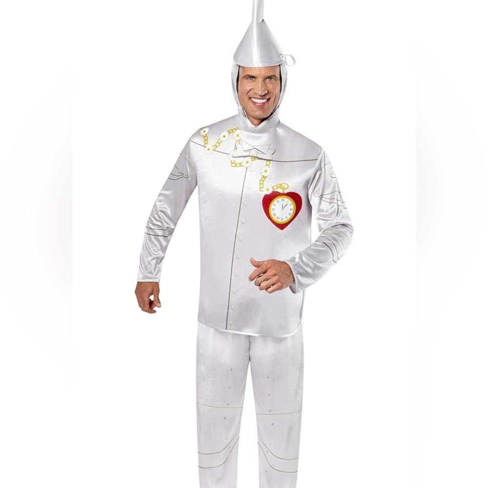 Adult Silver Tin Man Costume